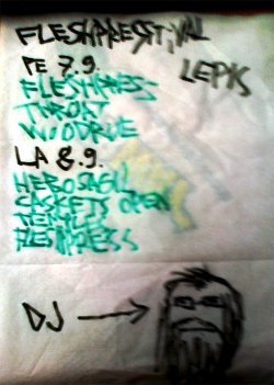 Matalien taajuuksien ystävät kokoontuvat Lepakkomieheen Fleshpresstivalille