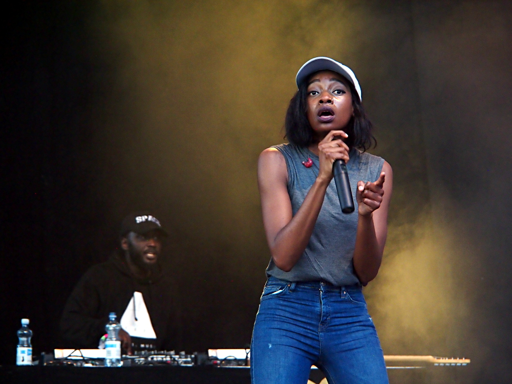 Little Simz, Tampere, Finland, 1.7.2016. Photo: Olli Koikkalainen