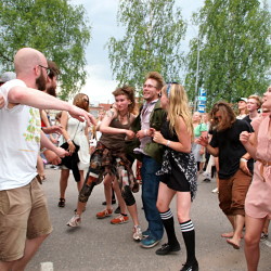 Teksti-TV 666, Freedom Festival, Tampere, 2.7.2016. Photo: Olli Koikkalainen